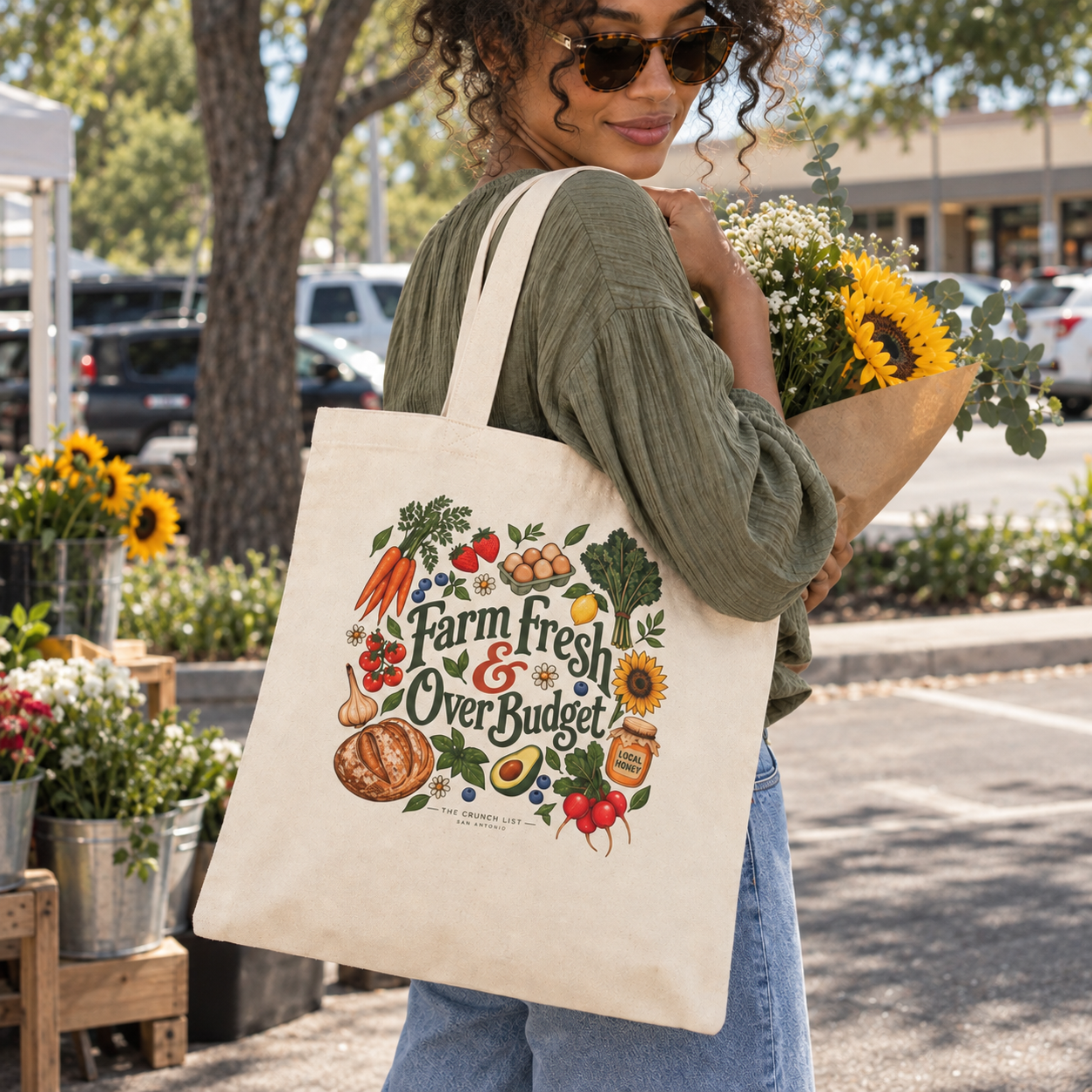 Farm Fresh & Over Budget Tote Bag